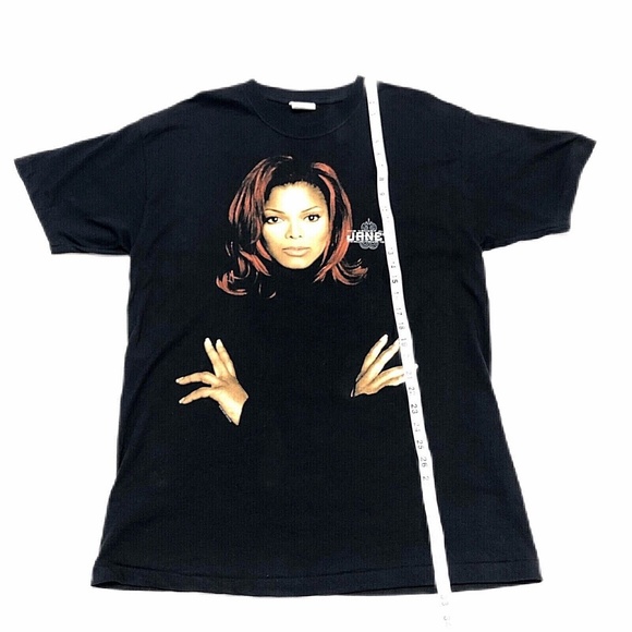 RARE! VINTAGE! Janet Jackson 1998 The Velvet Rope Tour T-Shirt LARGE - Picture 6 of 7